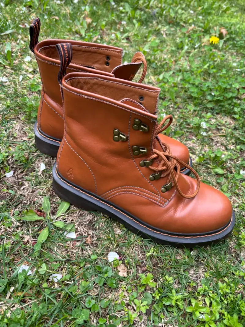 Botas de cuero marrón Hush Puppies modelo Nydia - 6