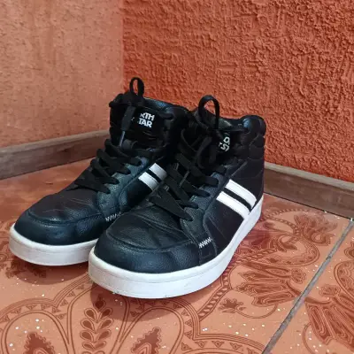 Zapatillas altas negras North Star para hombre - miniatura 1