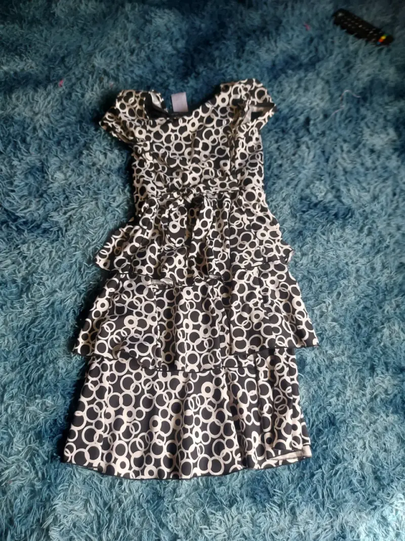Vestido de mujer con estampado de círculos - 2