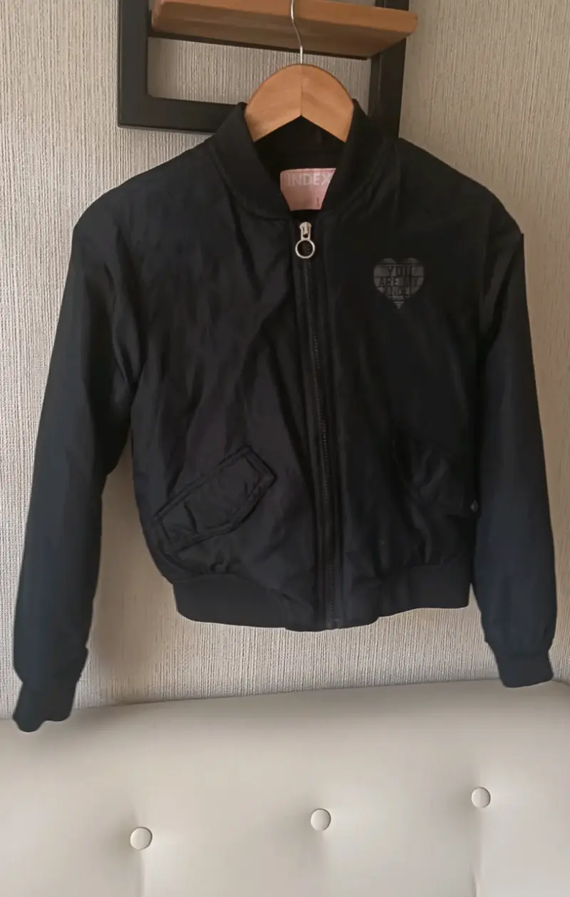 Chaqueta negra para niña Index talla 14 - 1