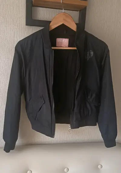 Chaqueta negra para niña Index talla 14 - miniatura 3