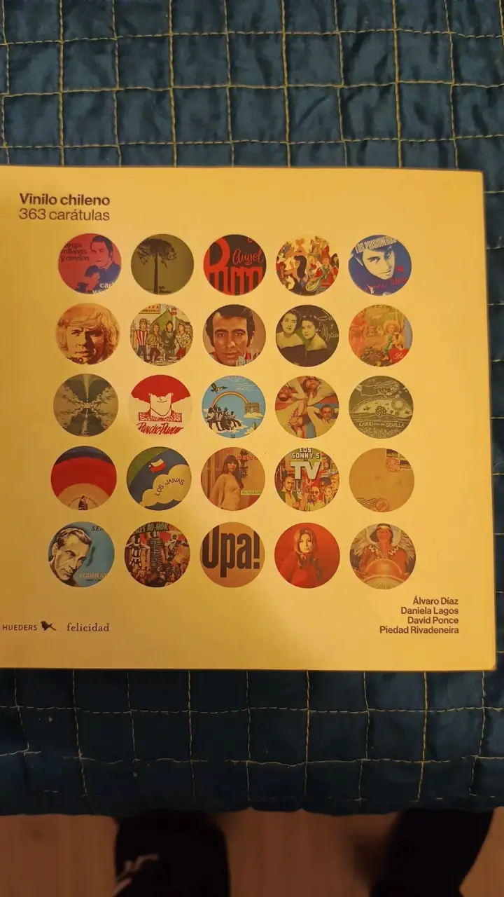 Libro 'Vinilo Chileno 363 Carátulas' Álvaro Díaz - 2