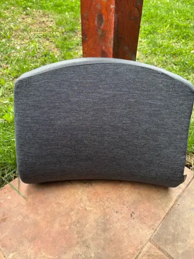 Cojín lumbar ergonómico gris oscuro - miniatura 1