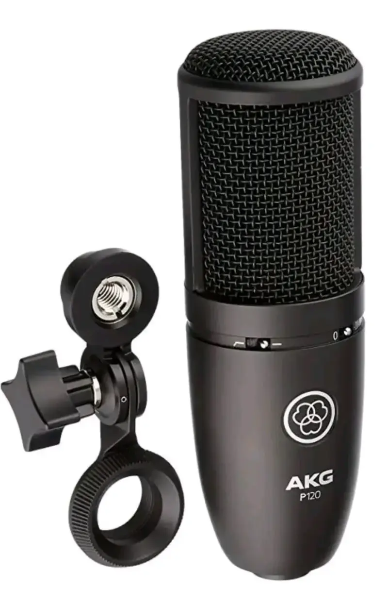 Micrófono condensador AKG P120 con filtro de bajos - 4