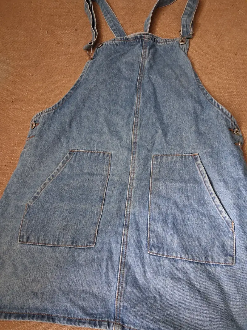 Jardinera de mezclilla denim talla XL