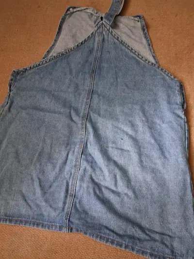 Jardinera de mezclilla denim talla XL - miniatura 3