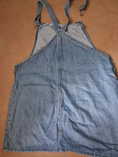 Jardinera de mezclilla denim talla XL - miniatura 4