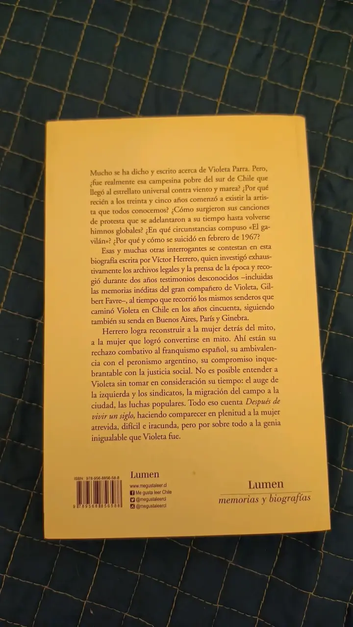 Libro 'Después de Vivir un Siglo' de Víctor Herrer - 2