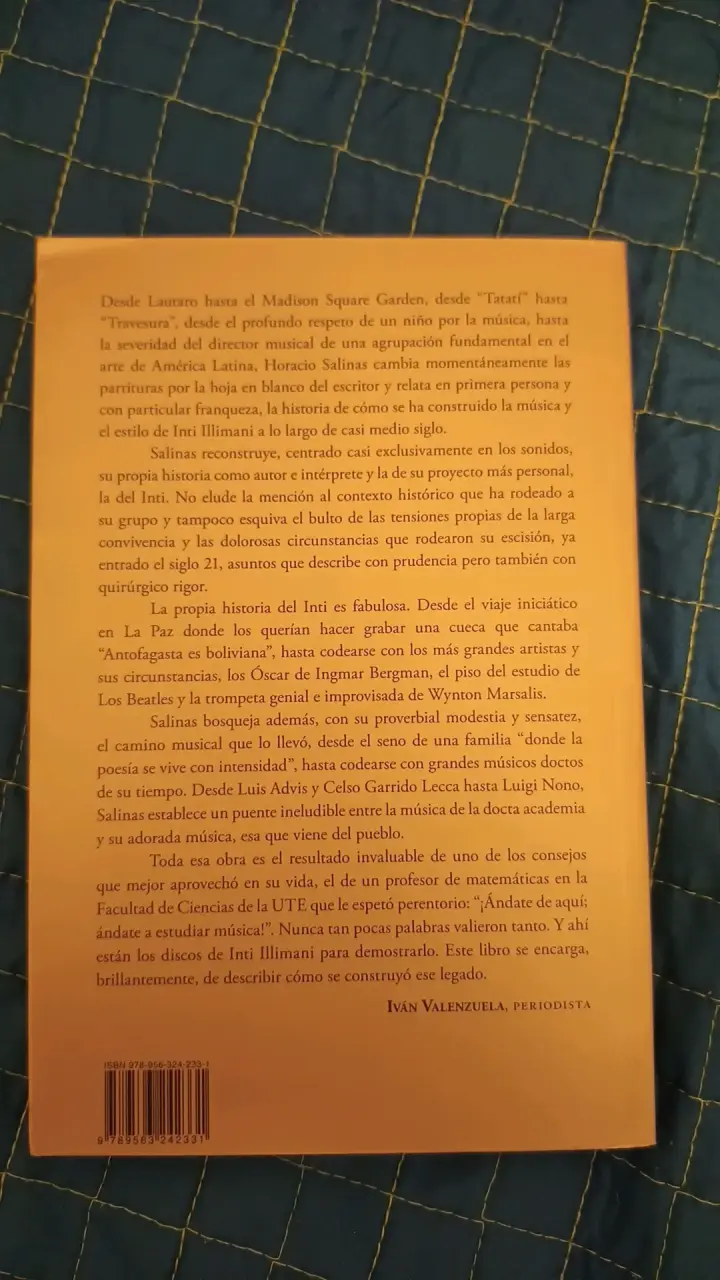 Libro 'La Canción en el Sombrero' de Horacio Salin - 2