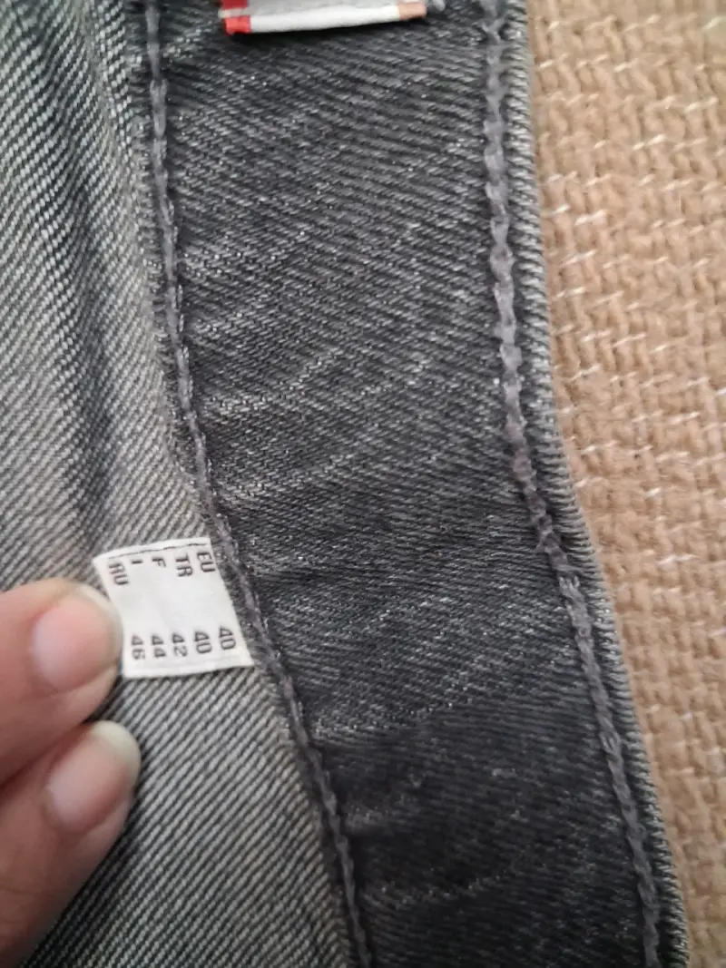 Jeans negros para mujer Essentials talla 40 - 3