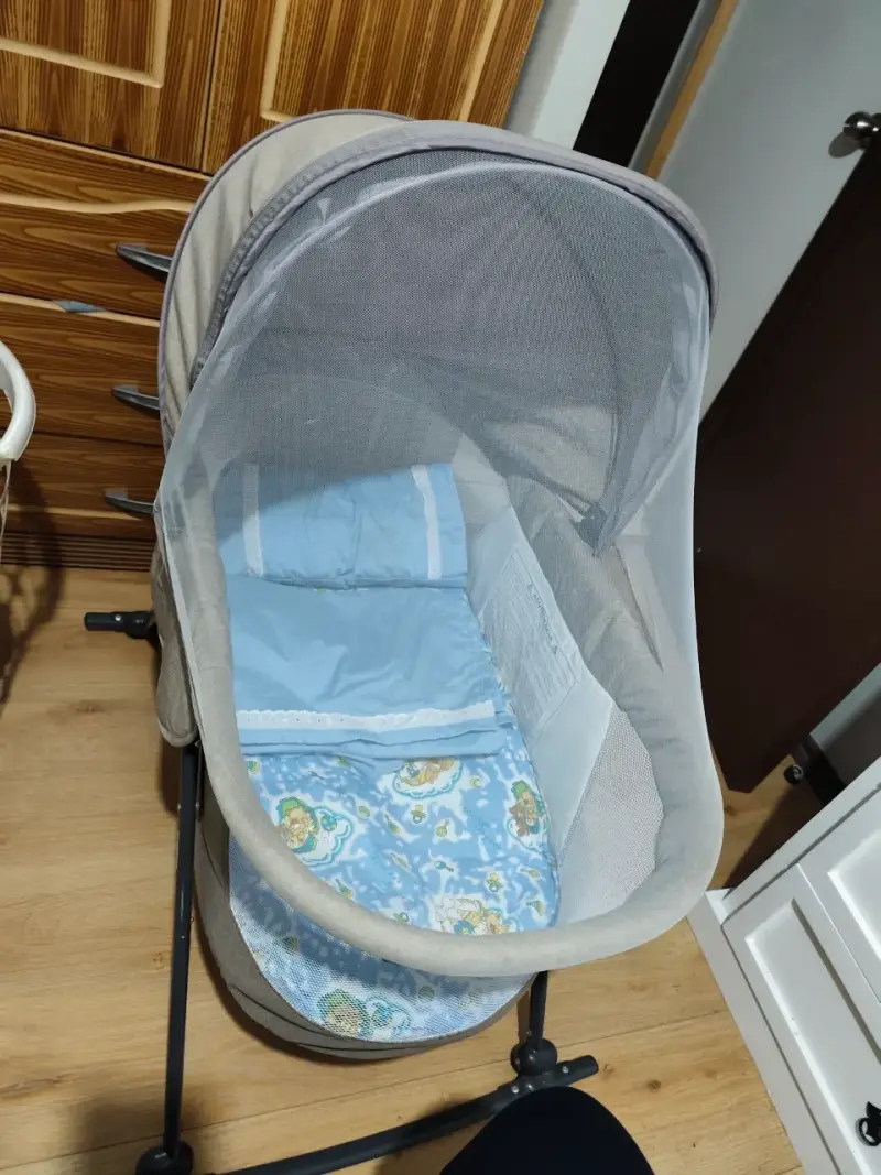 Cuna moisés portátil con mosquitero - 2