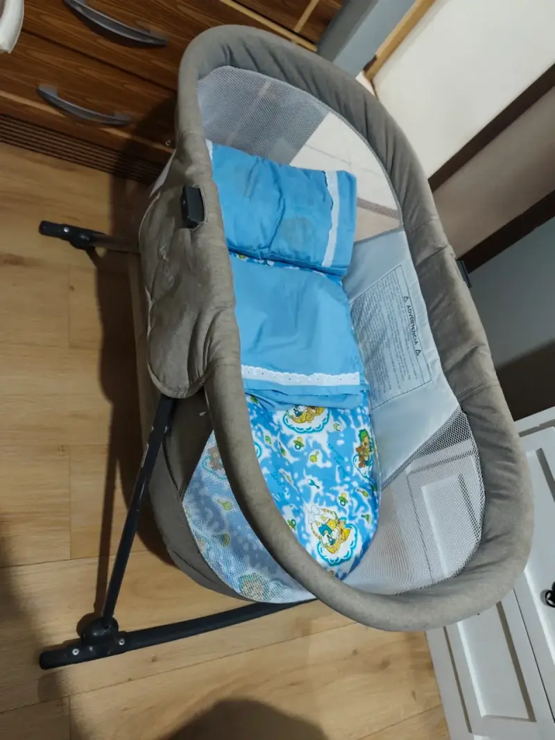 Cuna moisés portátil con mosquitero - 4