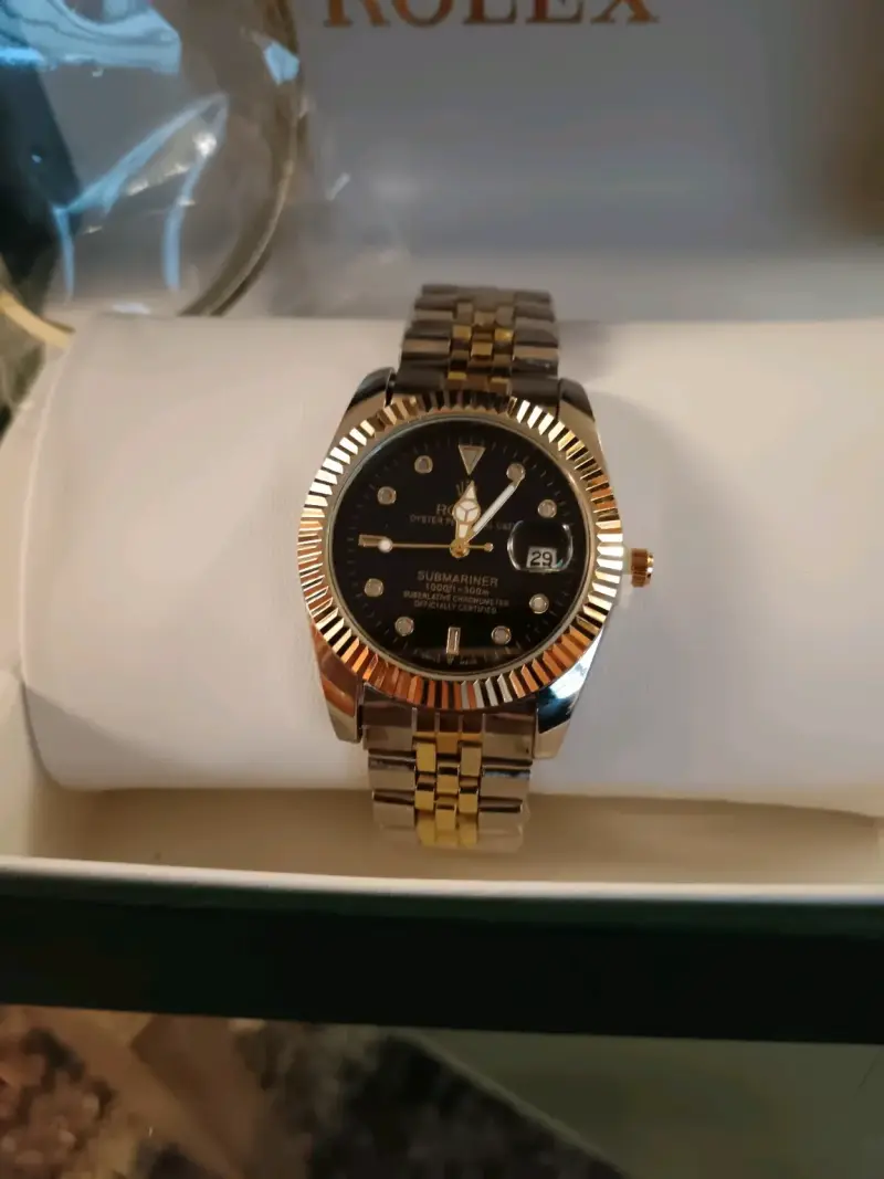 Reloj de pulsera Rolex Submariner bicolor - 2