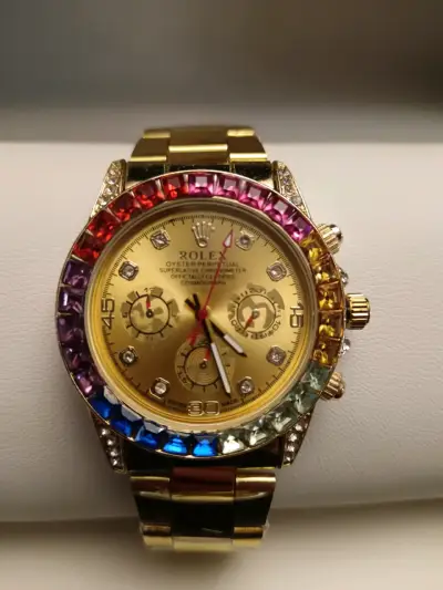 Reloj Rolex Oyster Perpetual Multicolor - miniatura 1