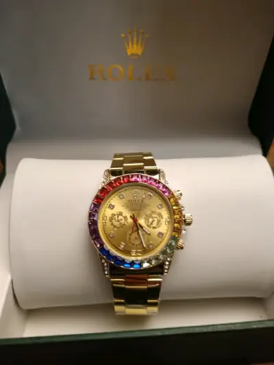 Reloj Rolex Oyster Perpetual Multicolor - miniatura 2