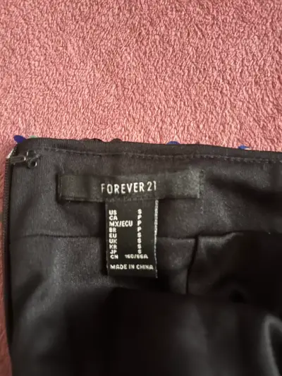 Falda de lentejuelas Forever 21 multicolor - miniatura 4