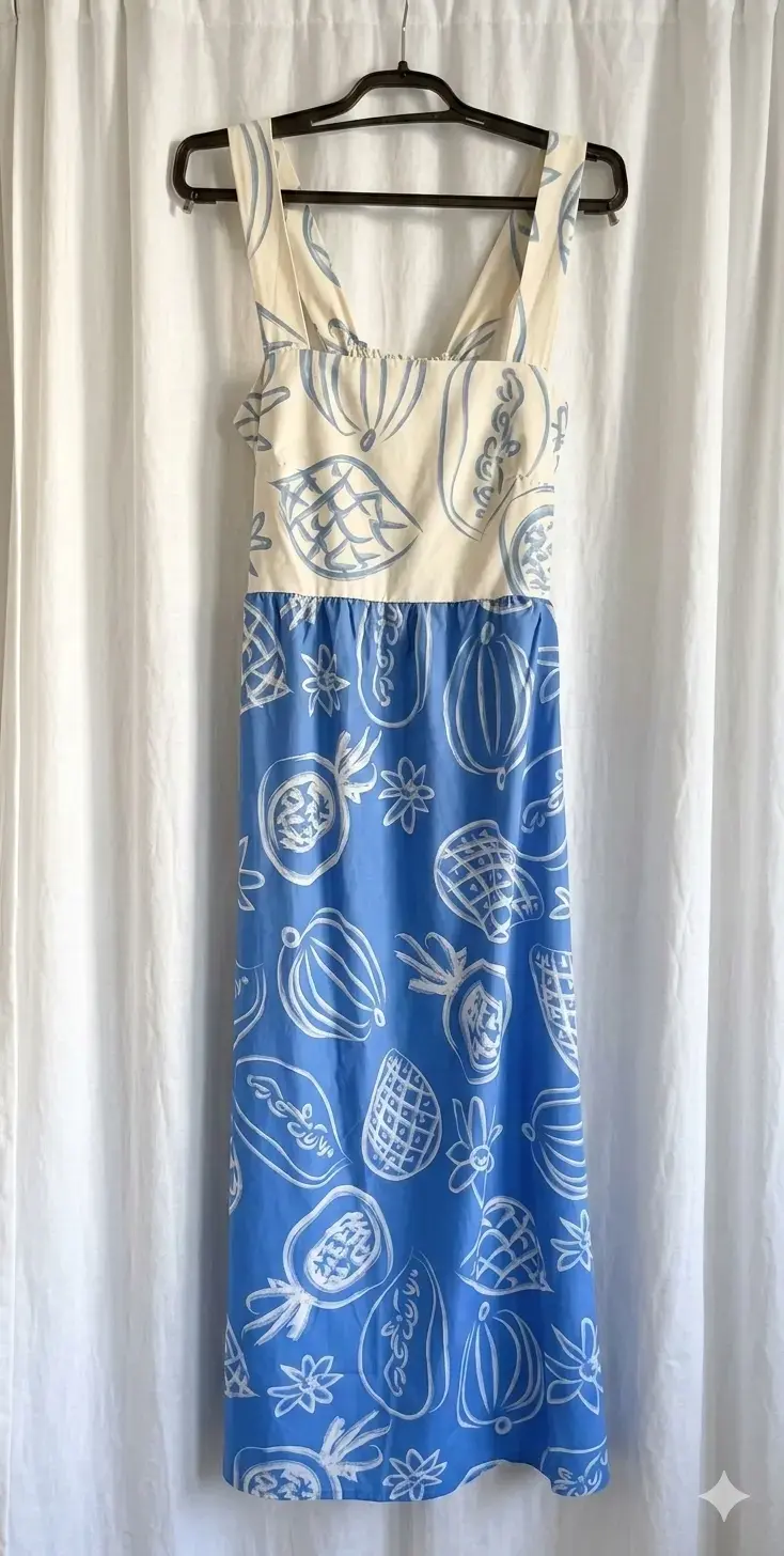 Vendo 3 Vestidos largos rosa, azul y blanco