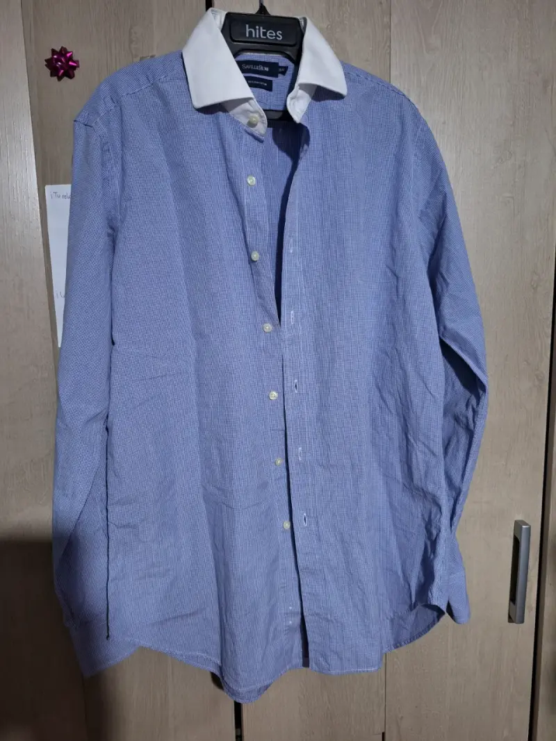 Camisa Saville Row de Algodón Pima a Cuadros - 2