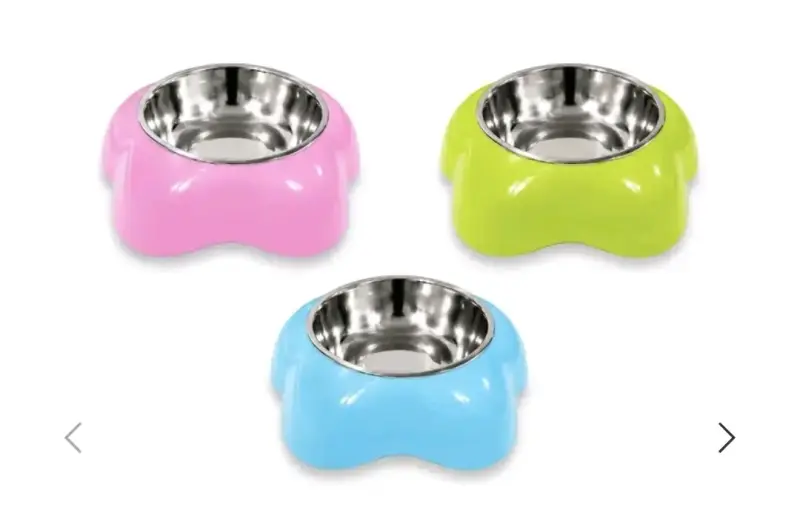 Comederos para mascotas de acero inoxidable en varios colores - 2