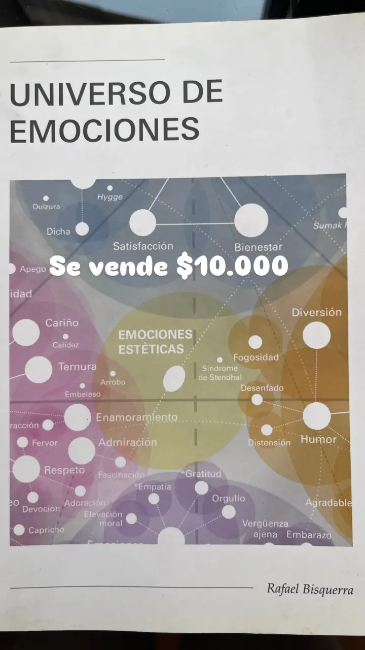 Libro Universo de Emociones por Rafael Bisquerra