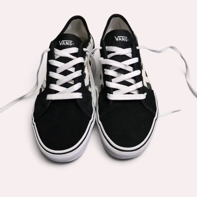 Zapatillas Vans Old Skool Checkerboard Mujer - 2