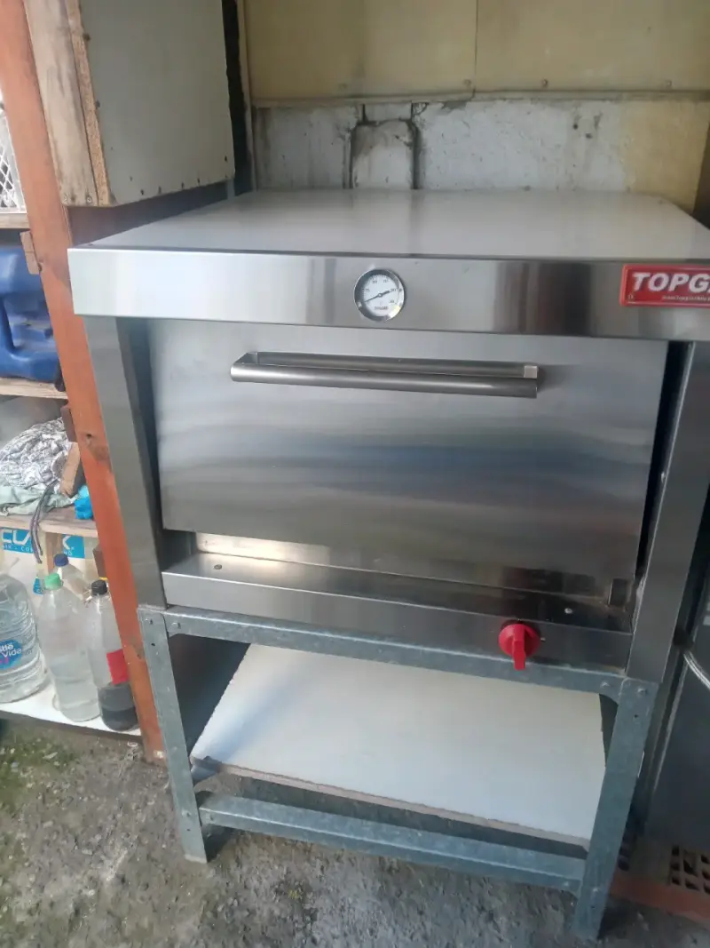 Horno industrial de acero inoxidable Topgas