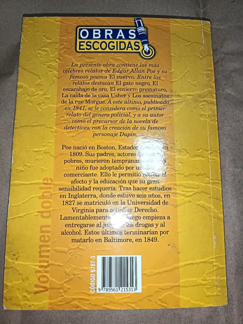 Libro Narraciones Extraordinarias de Edgar Allan Poe - 2