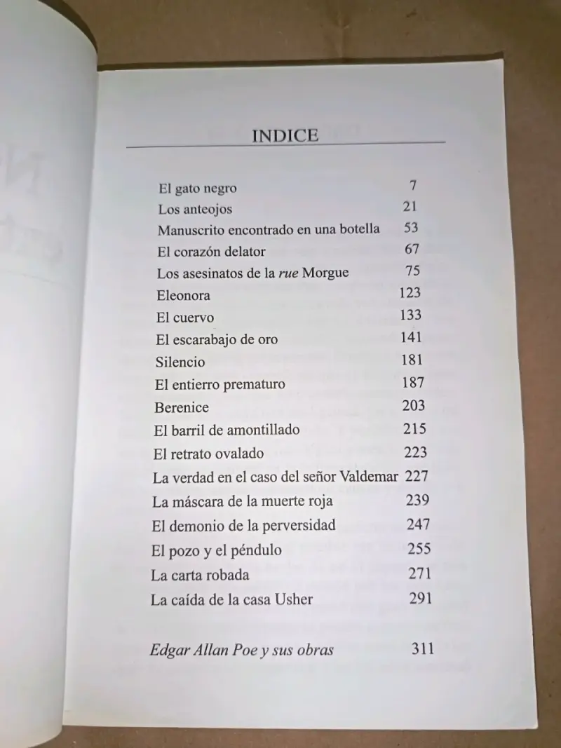Libro Narraciones Extraordinarias de Edgar Allan Poe - 4