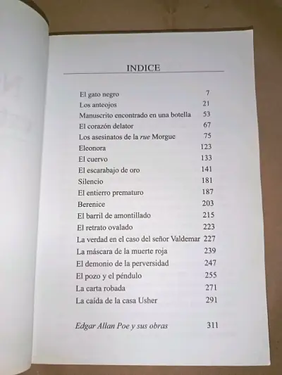 Libro Narraciones Extraordinarias de Edgar Allan Poe - miniatura 4