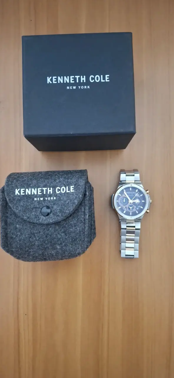 Reloj cronógrafo Kenneth Cole de acero inoxidable - 2