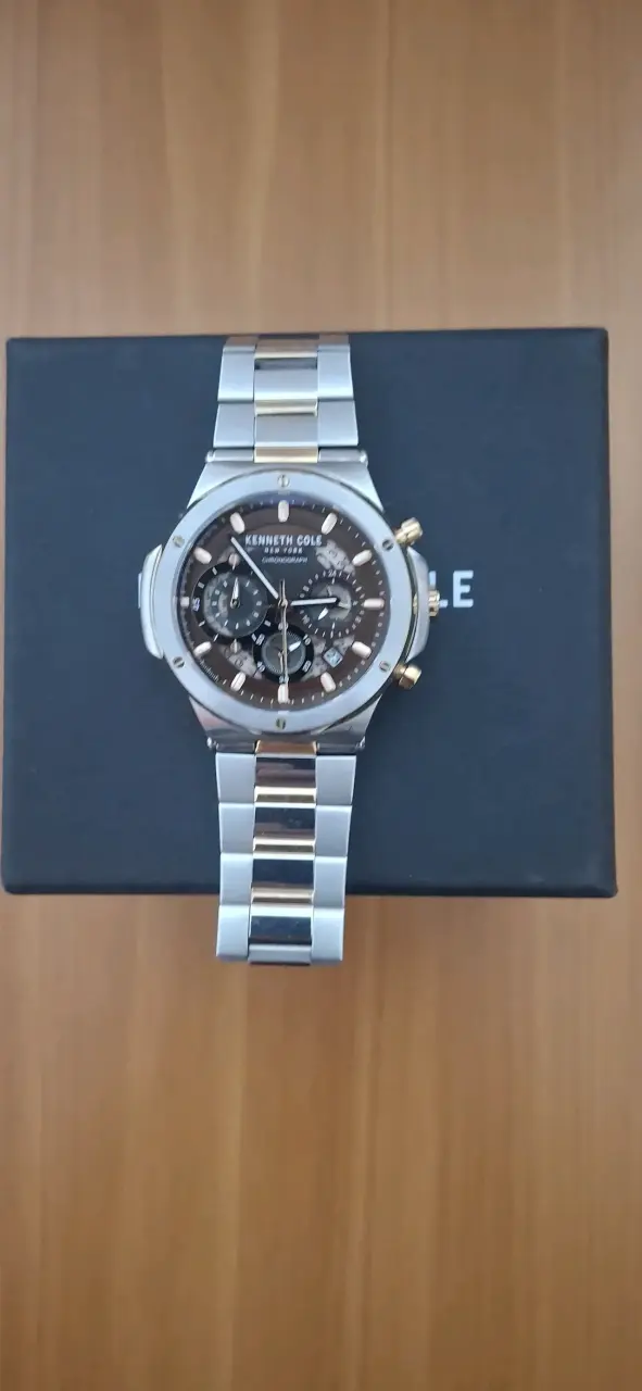 Reloj cronógrafo Kenneth Cole de acero inoxidable - 3