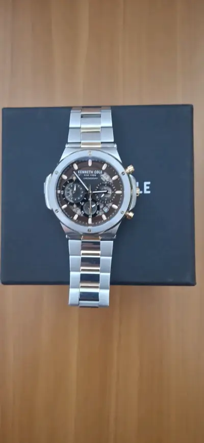 Reloj cronógrafo Kenneth Cole de acero inoxidable - miniatura 3