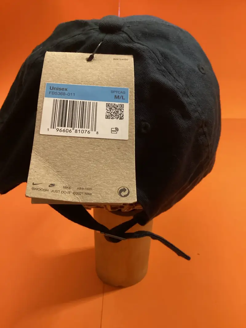 Gorra Nike Club Cap Negra Unisex - 3