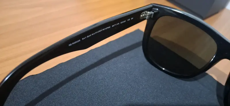 Gafas de sol Ray-Ban negras clásicas - 3