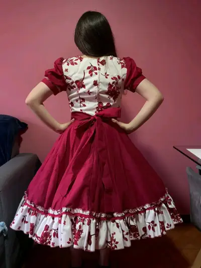 Zapatos de tacón bajo negros con correa - miniatura 5