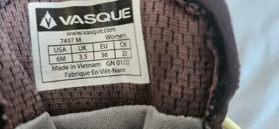 Zapatillas de senderismo Vasque marrón para mujer - miniatura 3