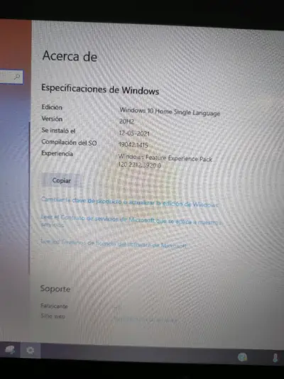 Laptop HP Stream 14 Azul con Windows 10 - miniatura 4