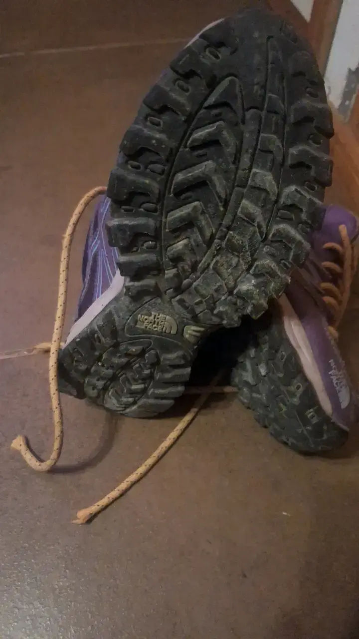 Zapatillas de trekking The North Face moradas - 3