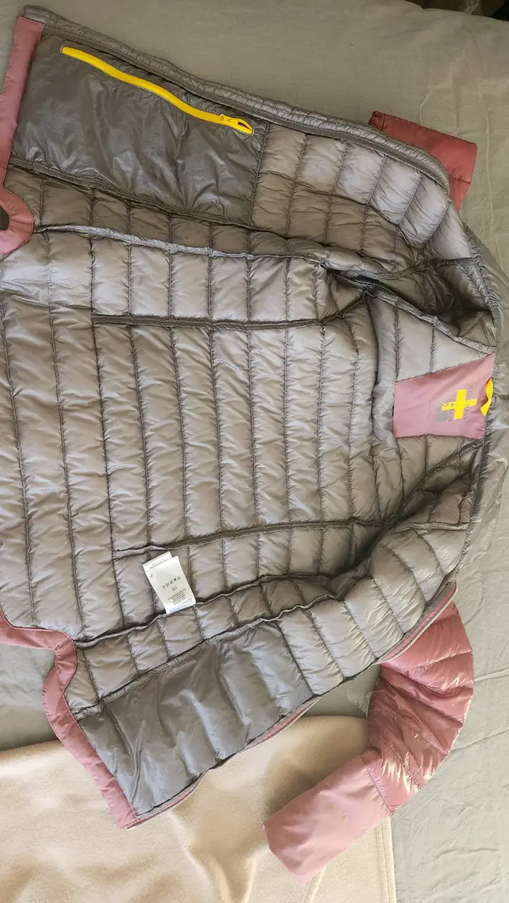 Chaqueta acolchada rosa para mujer - 3