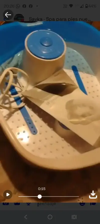 Spa para pies Siegen con masaje y calor - miniatura 1