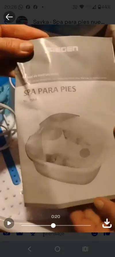Spa para pies Siegen con masaje y calor - miniatura 2
