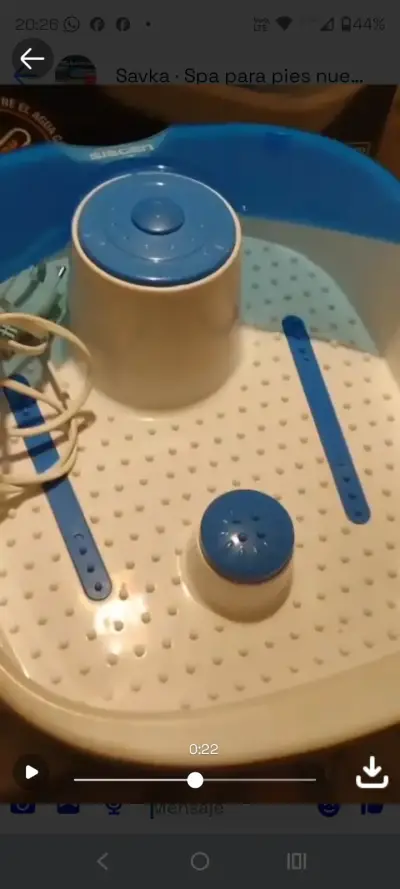Spa para pies Siegen con masaje y calor - miniatura 3