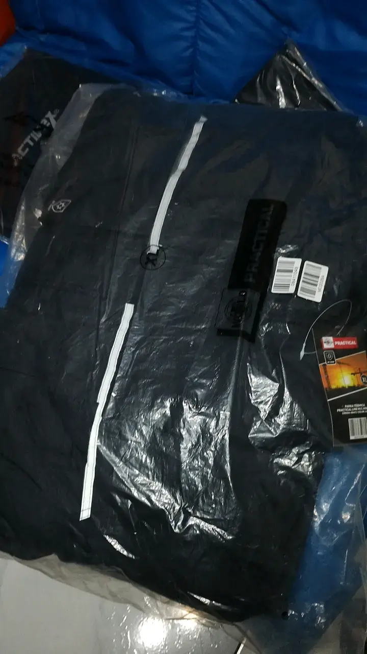 Parka térmica azul para hombre talla XL - 2