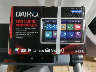 Radio 2 DIN LCD 7'' Dairu con Bluetooth y USB - miniatura 1