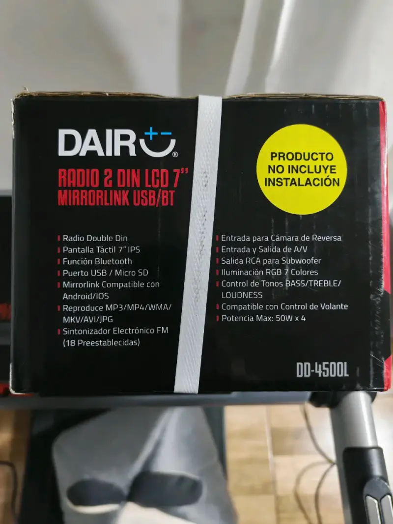 Radio 2 DIN LCD 7'' Dairu con Bluetooth y USB - 3
