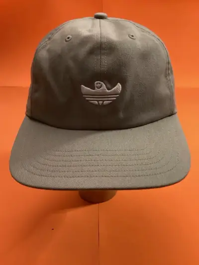 Gorra beige con logo bordado Adidas shmoo hat - miniatura 1