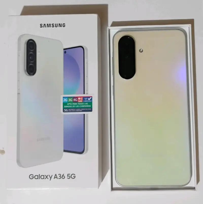 Samsung Galaxy A36 5G con caja original - 2