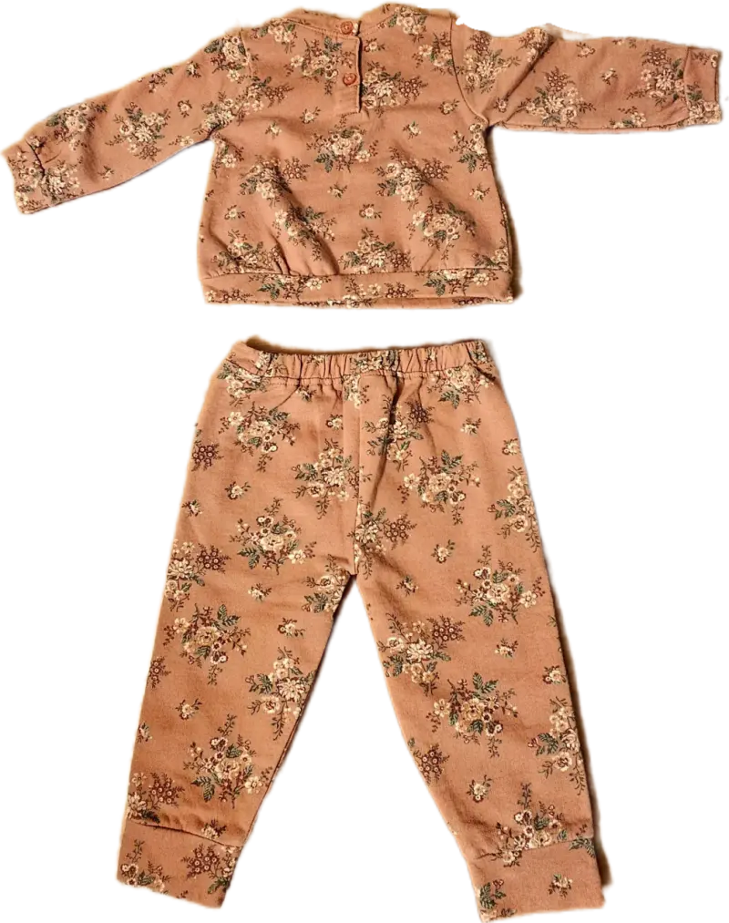 Conjunto buzo Nicole Miller talla 12 meses - 2