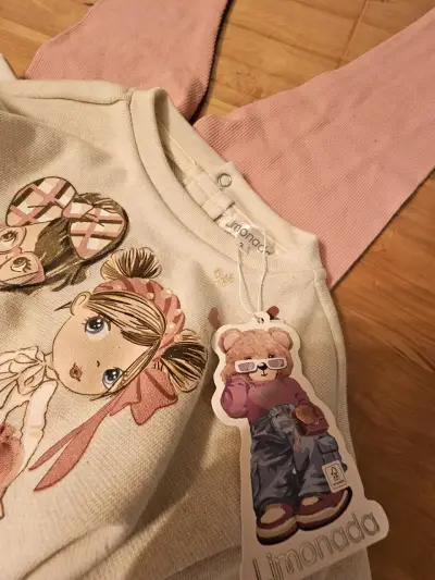 NUEVO niña Limonada polerón con calza talla 2 - miniatura 2