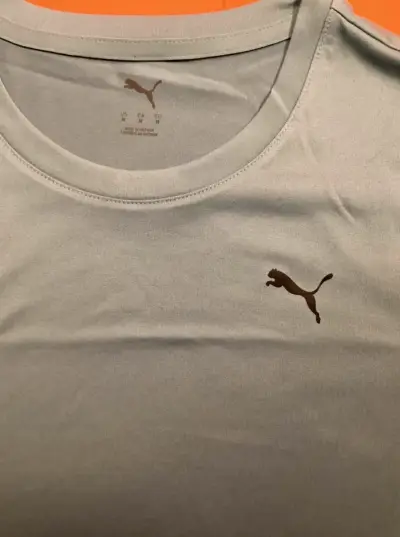 Polera deportiva turquesa Puma DryCell para mujer - miniatura 4